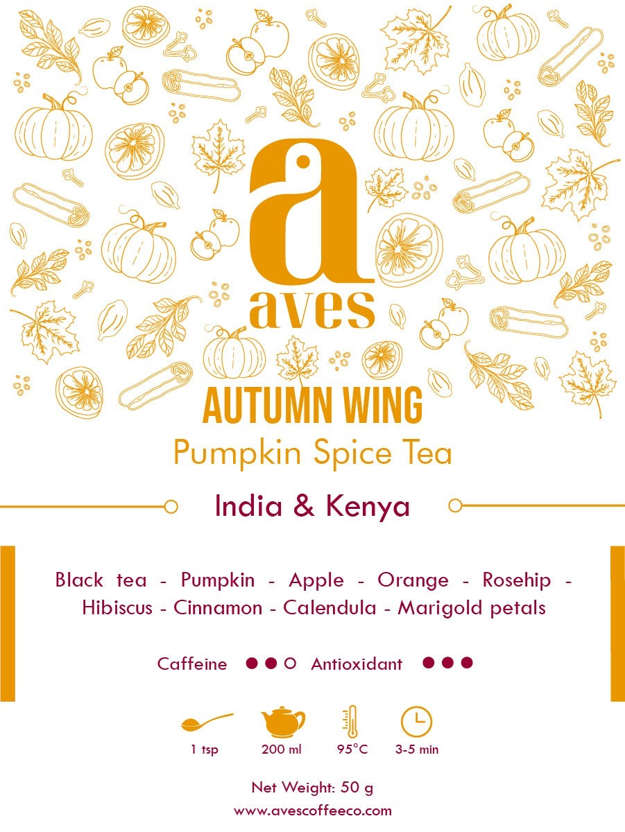 Autumn Wing - Pumpkin Spice Tea