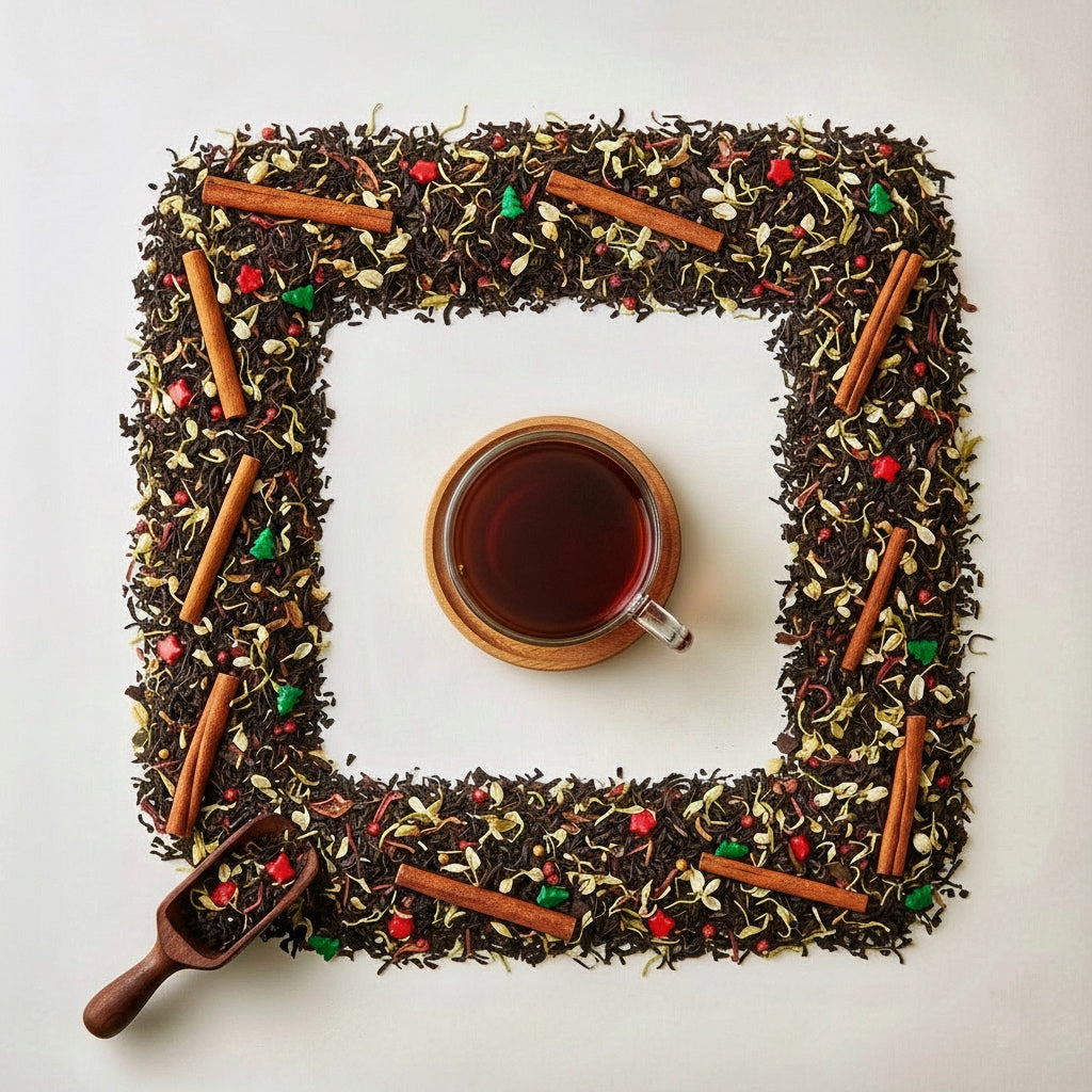 Green tea: Loose green tea leaves rich in antioxidants – fresh and vibrant flavour.
Black tea: Loose black tea leaves – full-bodied aroma for a perfect morning brew.
Herbal tea: Colourful loose herbal tea blend with chamomile, mint, and petals – caffeine-free wellness tea.
Chai: Loose chai tea leaves with spices – aromatic Indian masala tea blend.
White tea: Delicate loose white tea leaves – smooth and subtle premium brew.
Aves Coffee Company. Loose Tea leaves