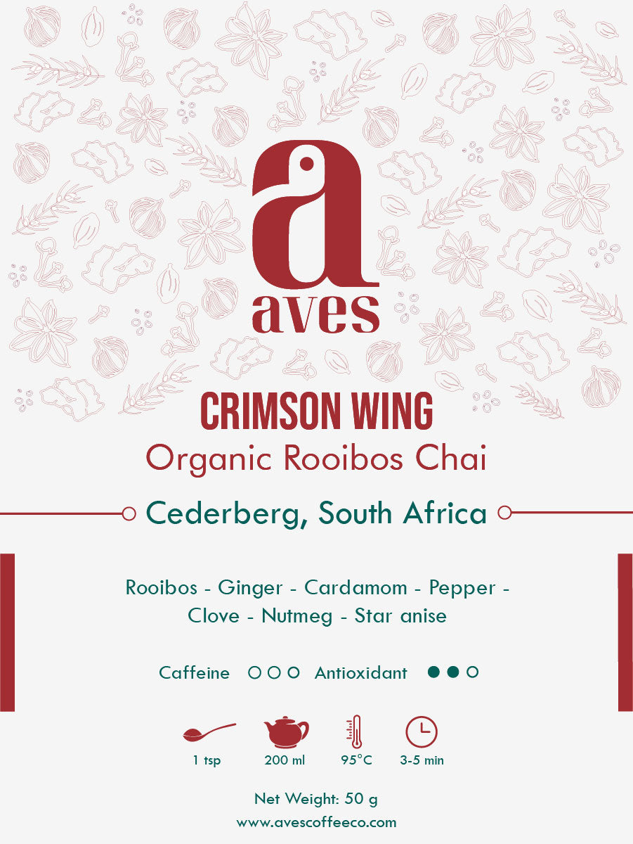 Crimson Wing - Organic Rooibos Chai